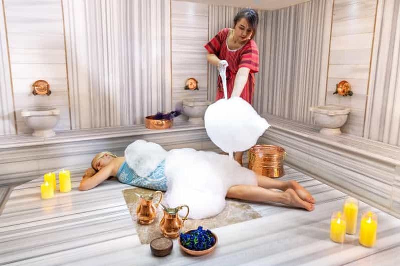 Istanbul : bain turc privé, sauna et massage
