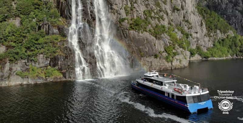 Stavanger : Croisière électrique dans le Lysefjord et Preikestolen