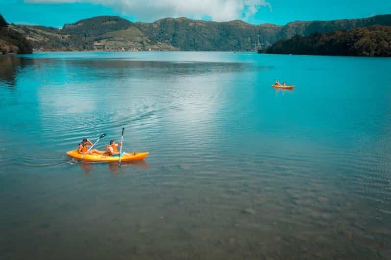 Sete Cidades : Aventure en kayak et à vélo