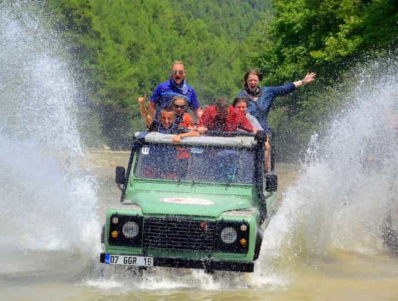 Riviera turque : excursion d'une journée complète en hors-piste et en rafting