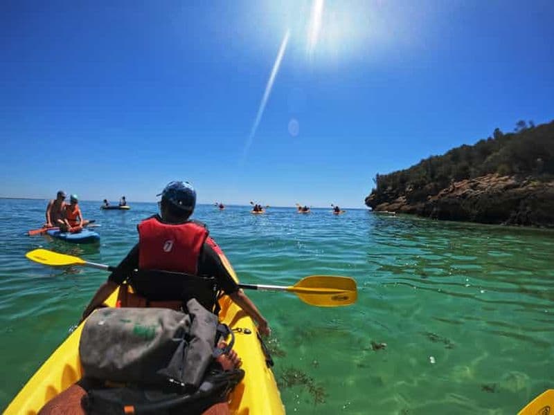 Lisbonne : Excursion en kayak et snorkeling, avec photos incluses