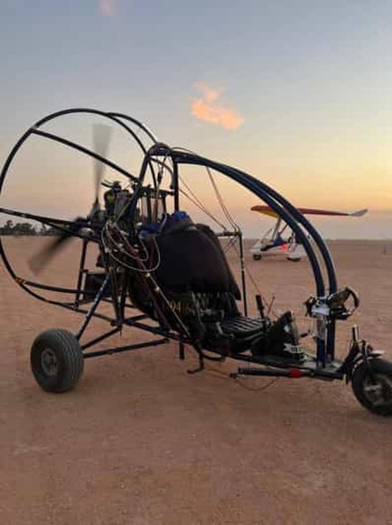 Riyad : expérience de parapente dans le désert