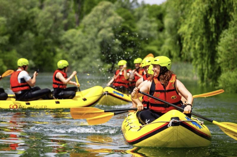 Split : rafting sur la rivière Cetina et visite de la forteresse de Klis