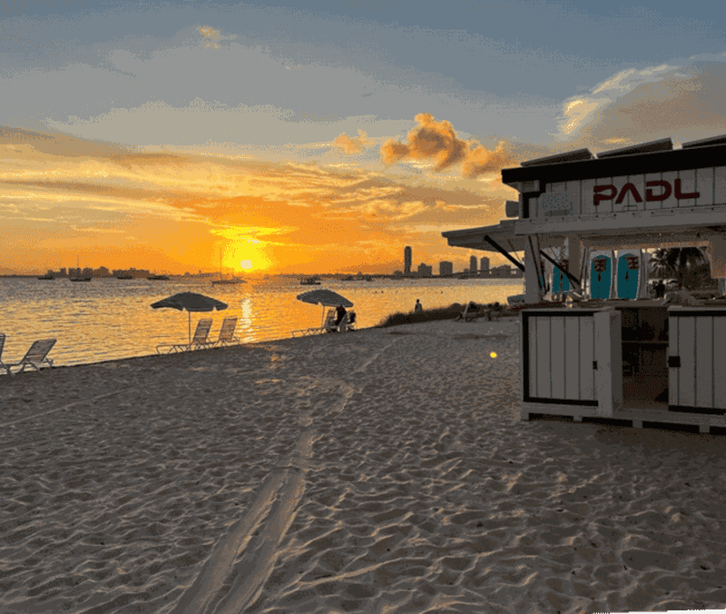 Miami : Excursion en paddle dans la baie de Biscayne au coucher du soleil - PADL Beach Club