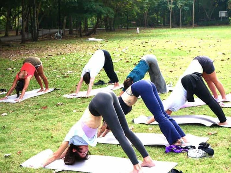 Billet Bangkok : Expérience de yoga au parc Lumpini