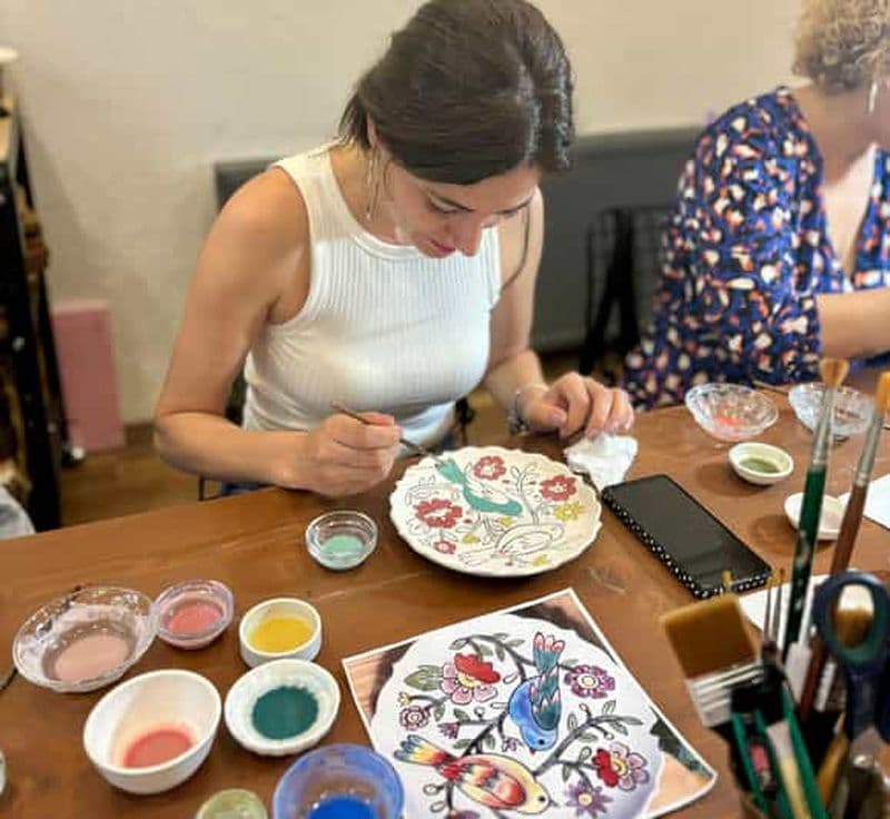 Istanbul : L'art traditionnel turc de la céramique dans un charmant atelier