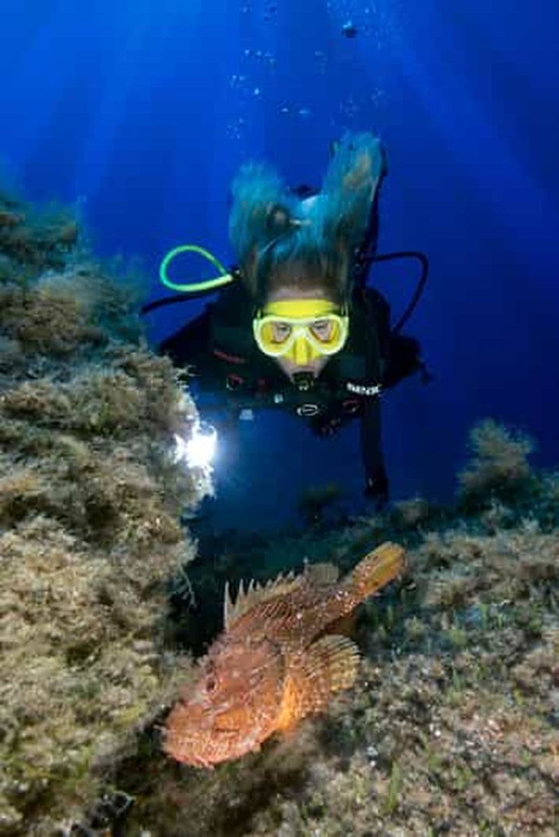 Gênes : première plongée sous-marine