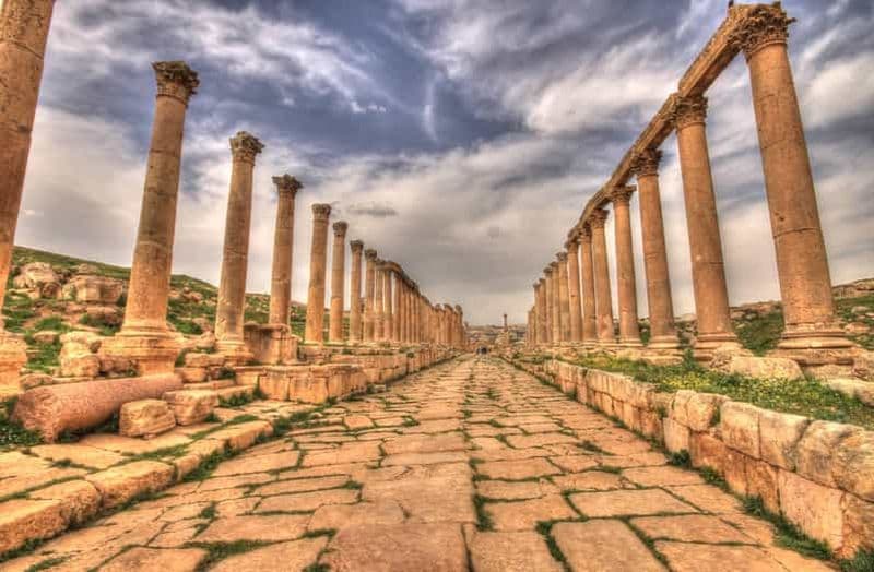 Au départ d'Amman : visite d'une demi-journée à Jerash
