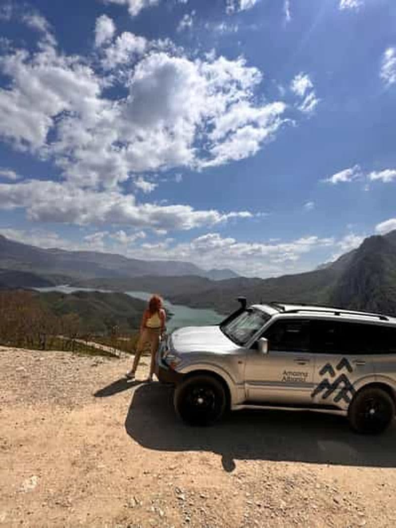 Tirana/Durrës : lac de Bovilla et mont Excursion en 4x4 sur le mont Gamti