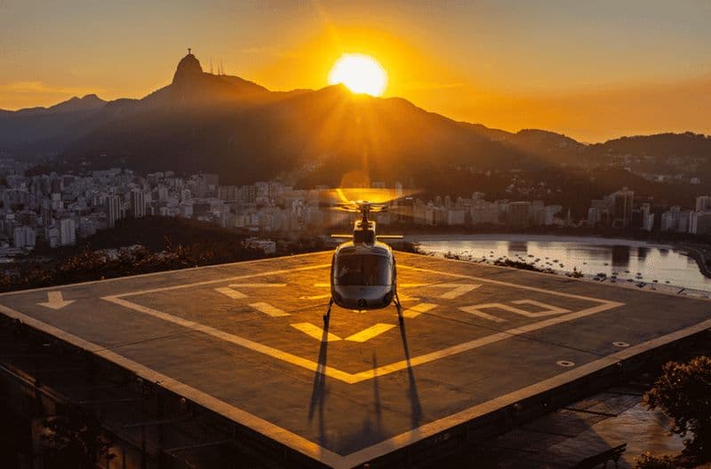 Rio de Janeiro : Vol touristique en hélicoptère