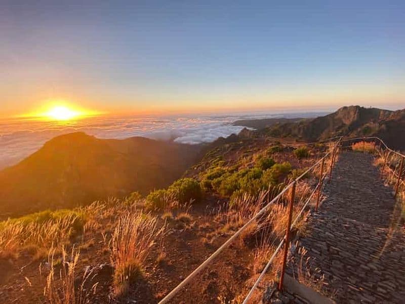 Transfert de Machico à Pico Ruivo-Areeiro ou PR9