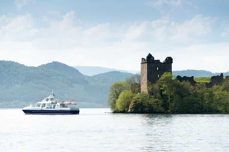 Loch Ness : croisière aller-retour au château d'Urquhart