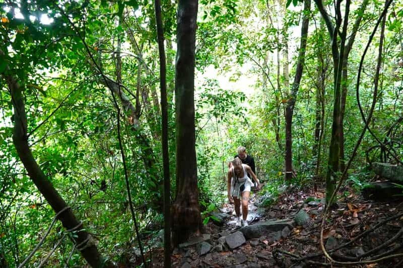 Au départ de Pattaya : Excursion d'une journée à Rayong Adventure Hike and Kayak