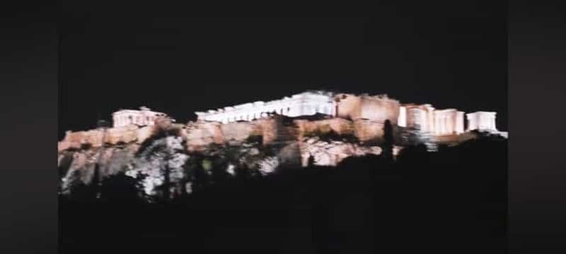 4 heures de visite nocturne privée des sites d'Athènes avec un pickup
