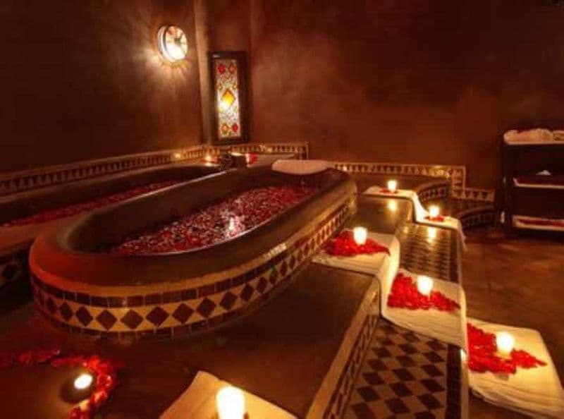 Billet Marrakech : Hammam traditionnel et massage avec transferts à l'hôtel