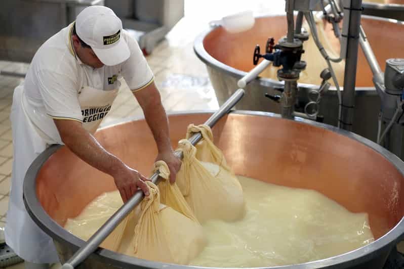 Parme : visite du fromage Parmigiano-Reggiano