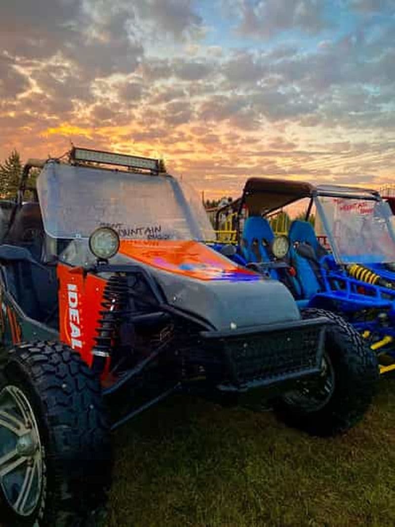 Mountain Buggy Thessalonique : Itinéraire Refuge - Mont Hortiatis