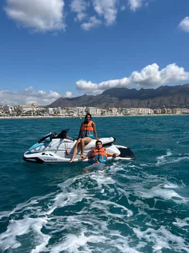 Excursion en jet ski au phare d'Albir