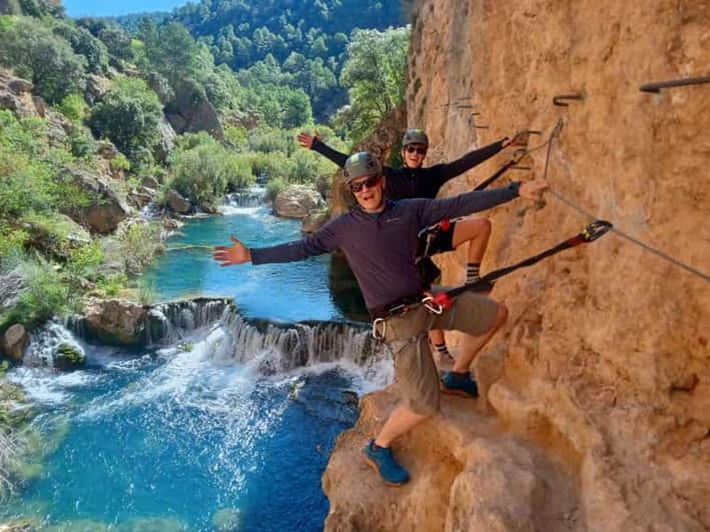 Madrid : Aventure via ferrata avec transport