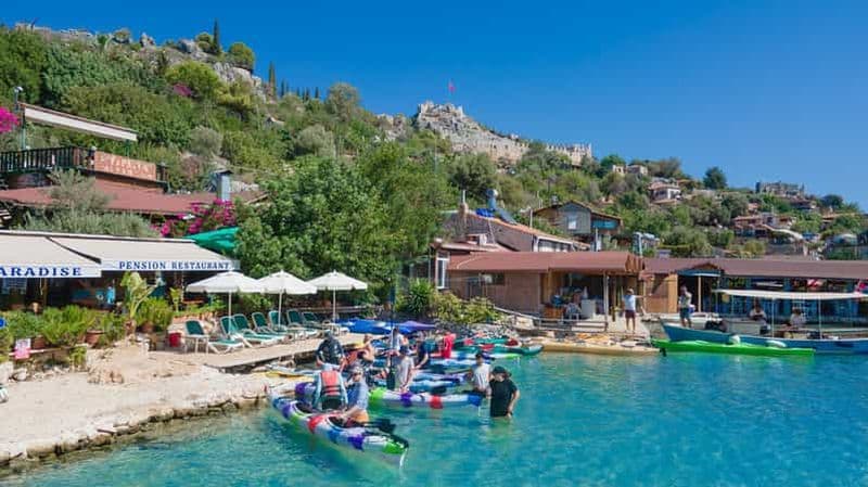 Au départ de Kas : Visite guidée de Kekova en kayak de mer