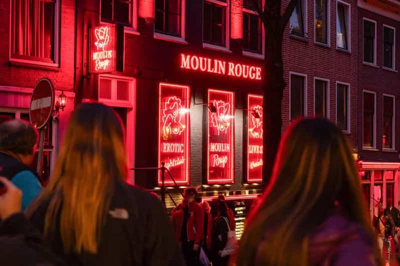Visite du quartier rouge d'Amsterdam