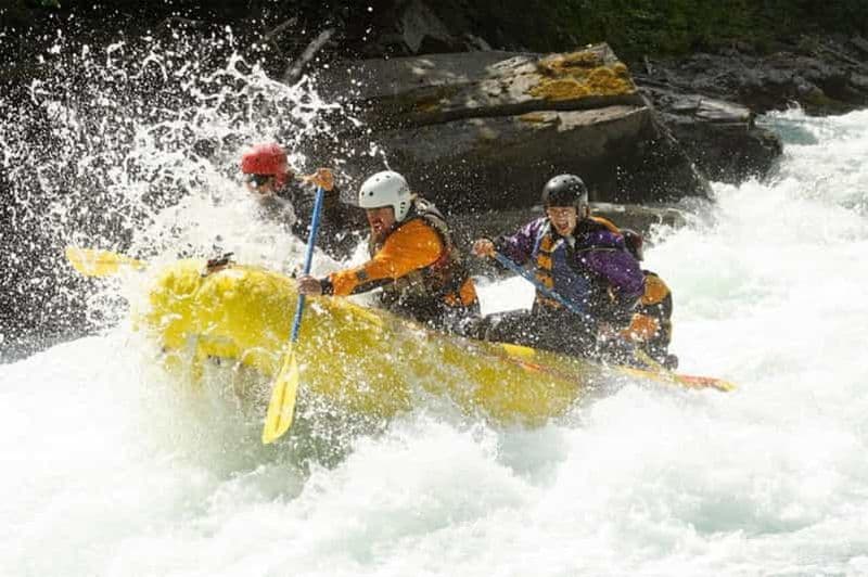 Hope, Alaska : Rafting en eaux vives dans deux canyons de la Six Mile Creek