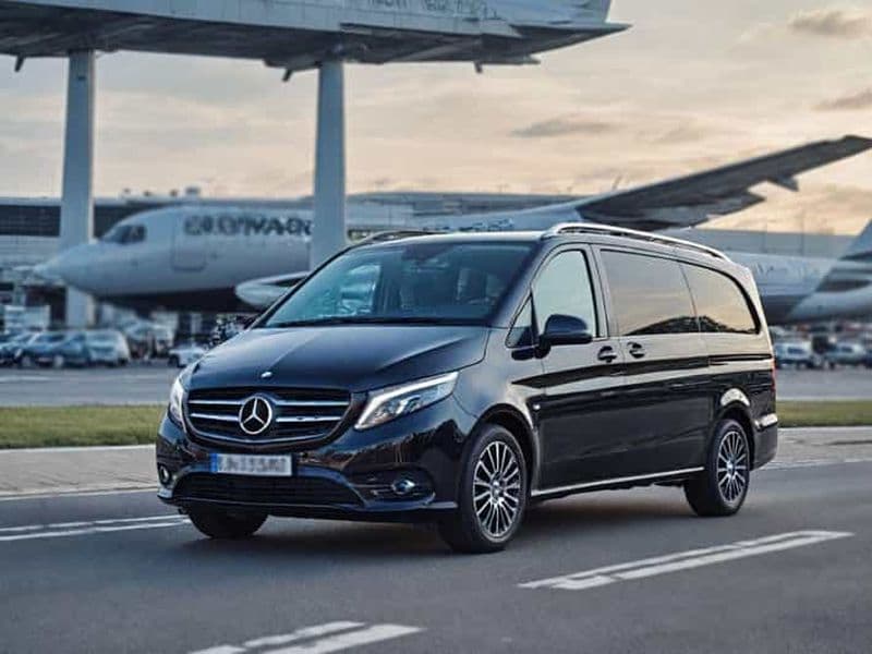 Transfert privé depuis l'aéroport de Dubrovnik - Minibus Mercedes-Benz