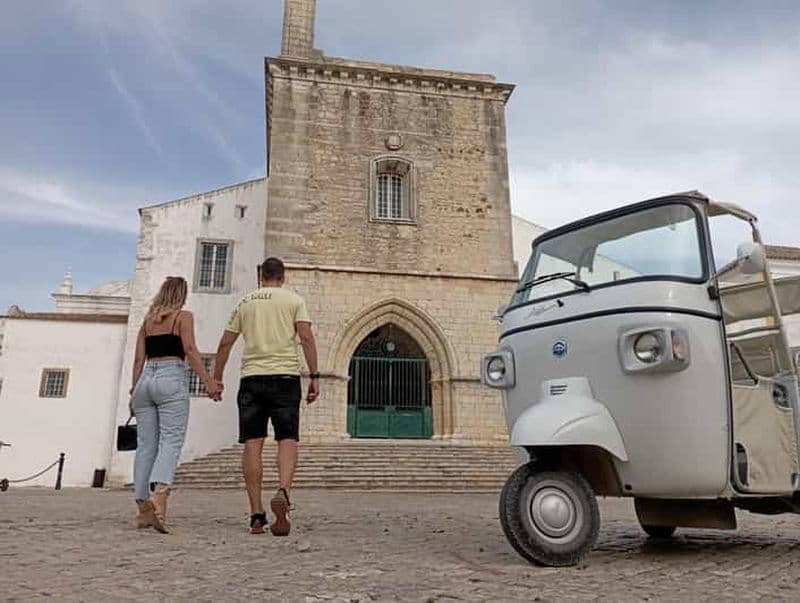 Faro : visite privée en tuk-tuk