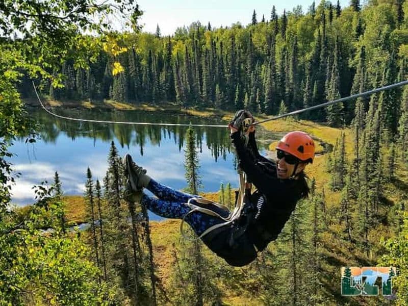 Talkeetna : Excursions en tyrolienne au Denali