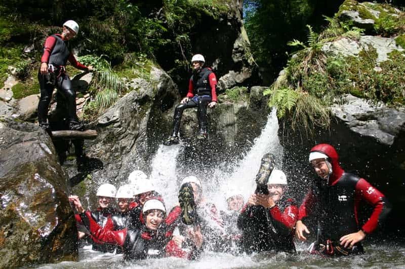 Ötztal : Canyoning à l'Alpenrosenklamm pour les débutants