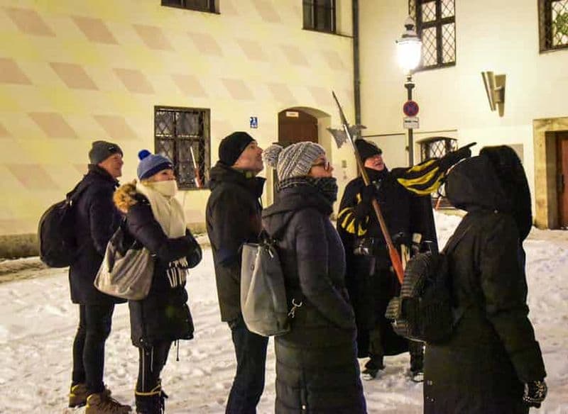 Visite de Noël de la vieille ville avec vin chaud et guide expérimenté