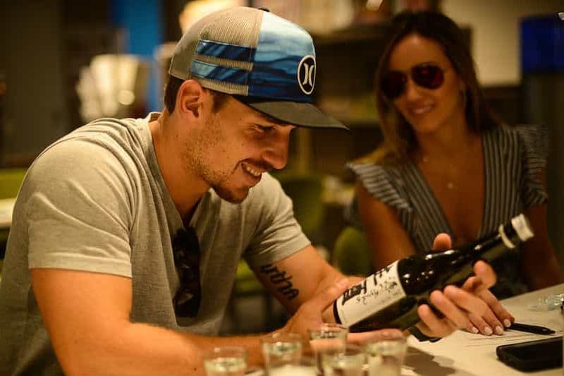 Kyoto : Visite d'une brasserie de saké avec dégustation de saké et accord mets et vins