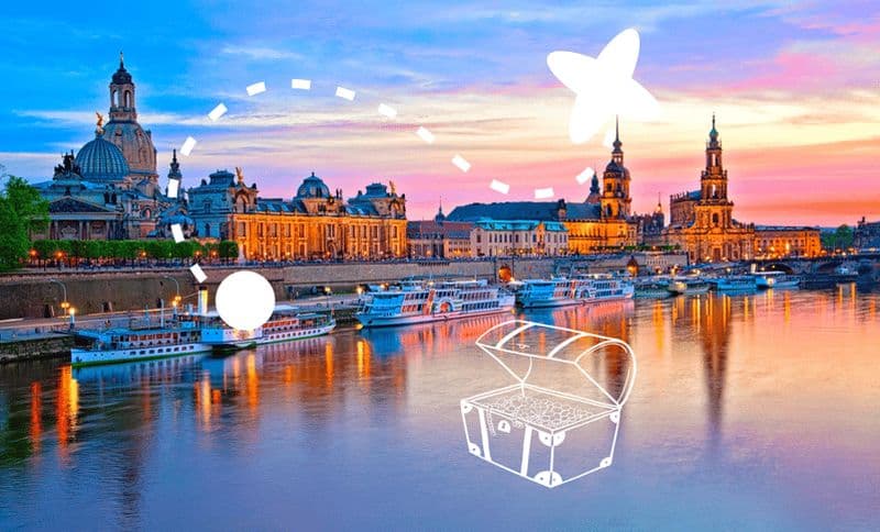 Chasse au trésor à Dresde