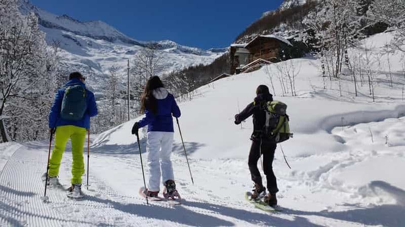Balme : Randonnée en raquettes à neige à travers les anciens hameaux alpins