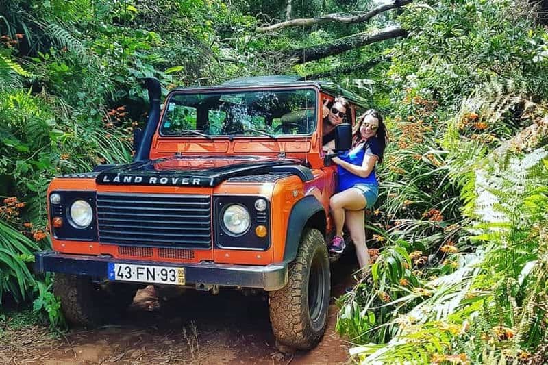 Madère : Circuit safari en Jeep 4x4 avec les piscines naturelles de Porto Moniz