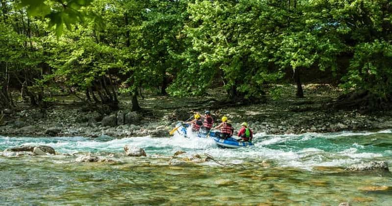 Épire : Rafting facile sur la rivière Voidomatis