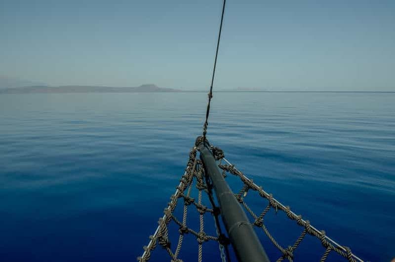 Rethymno : Croisière en bateau mini-pirate avec arrêt baignade