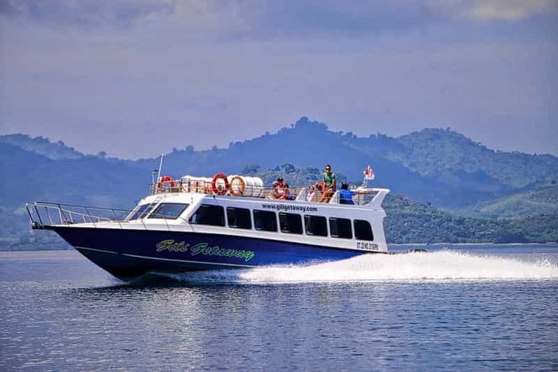 Billet Bali et Trawangan : bateau rapide avec transfert optionnel à Bali