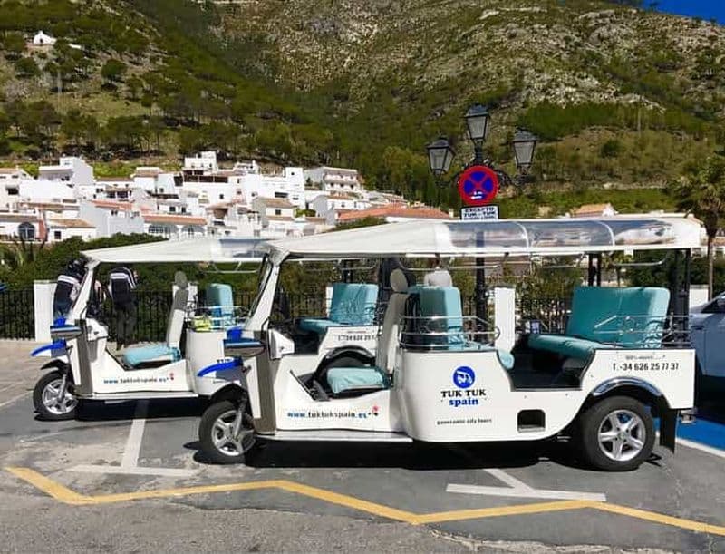 Mijas : Tour de ville panoramique en Tuk Tuk électrique