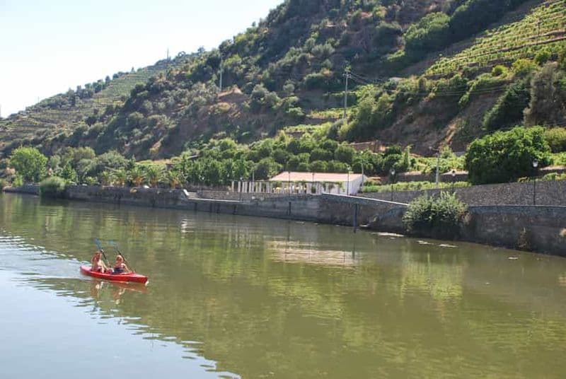 Pinhão : sortie en bateau rabelo et expérience en kayak dans la vallée du Douro