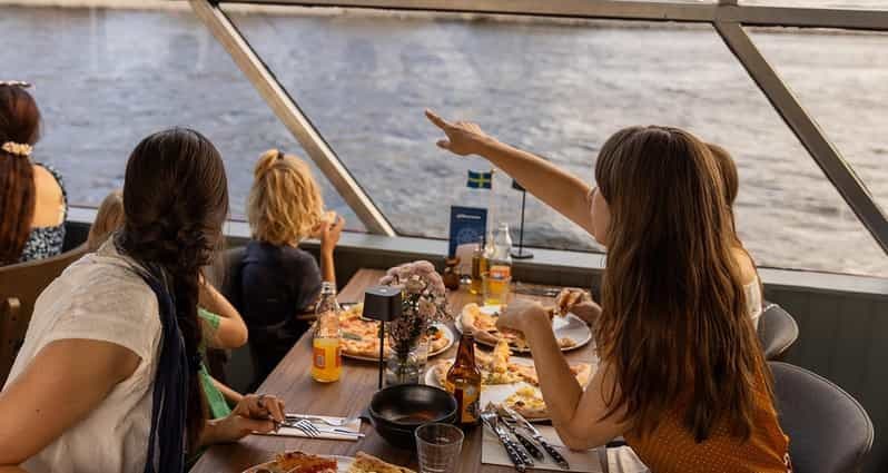 Stockholm : croisière urbaine avec pizza fraîche