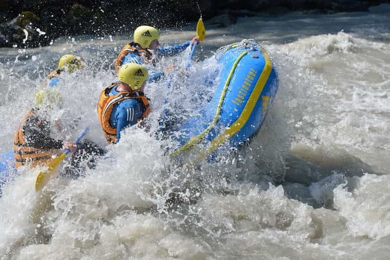 Imster Schlucht : Rafting en eaux vives dans les Alpes tyroliennes