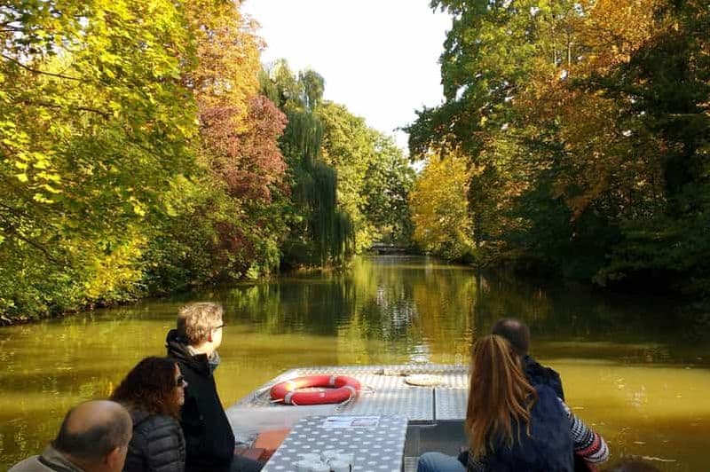 Leipzig : Visite touristique de la ville et de ses canaux en bateau à moteur