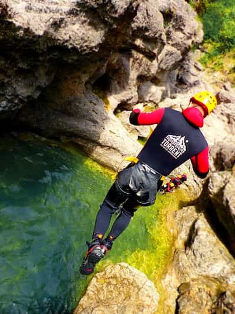 Salzbourg : Voyage de 4 heures de canyoning guidé pour les débutants