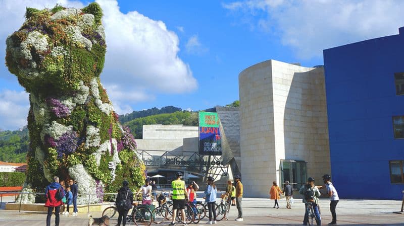 Bilbao : Visite guidée à vélo des points forts de la ville