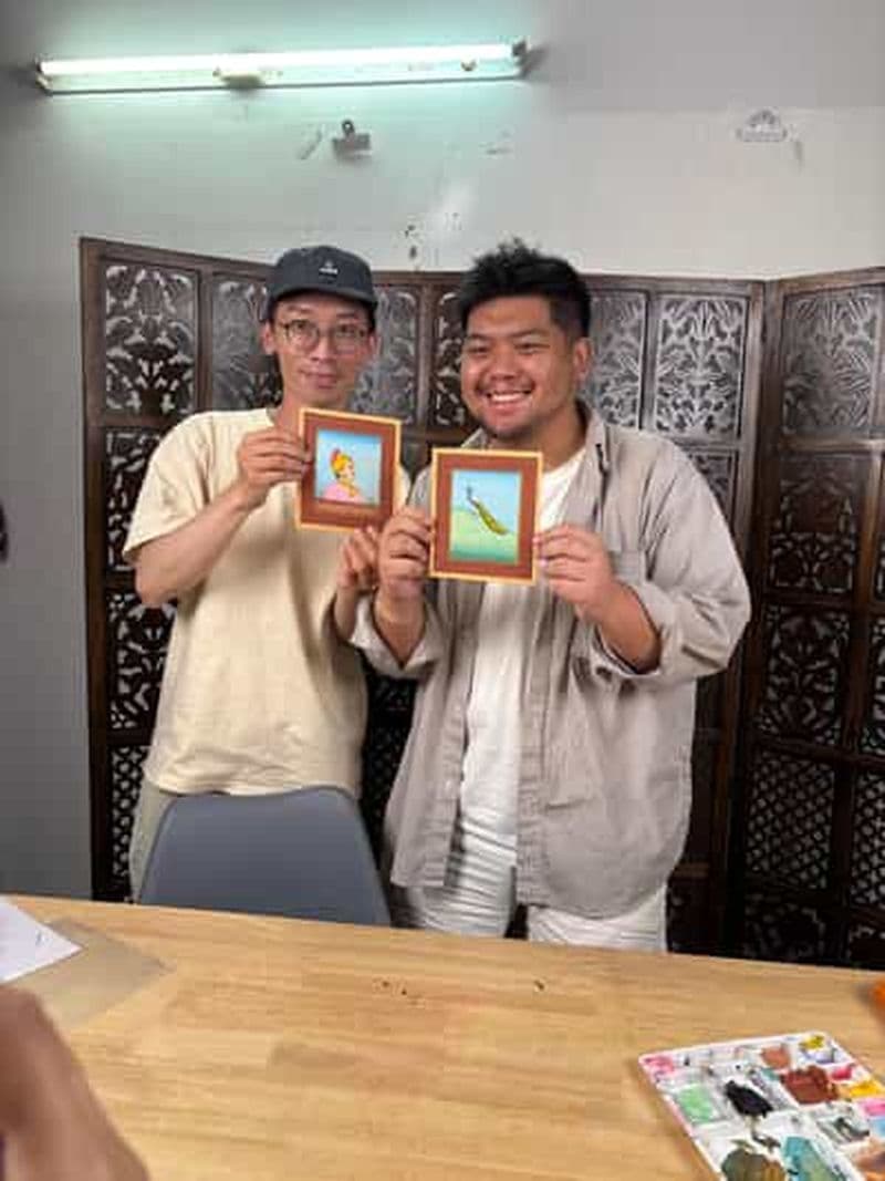 Jaipur : expérience de peinture miniature du Rajasthan