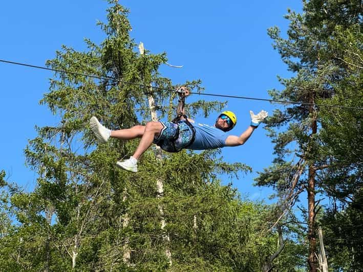 Bled : Zipline au-dessus de la rivière Sava
