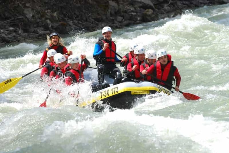 Ötztal : Rafting au canyon d'Imster pour les débutants