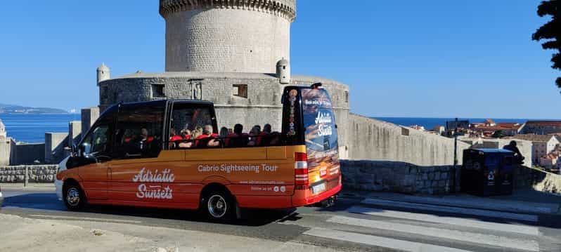 Dubrovnik : Visite en bus décapotable avec audioguide