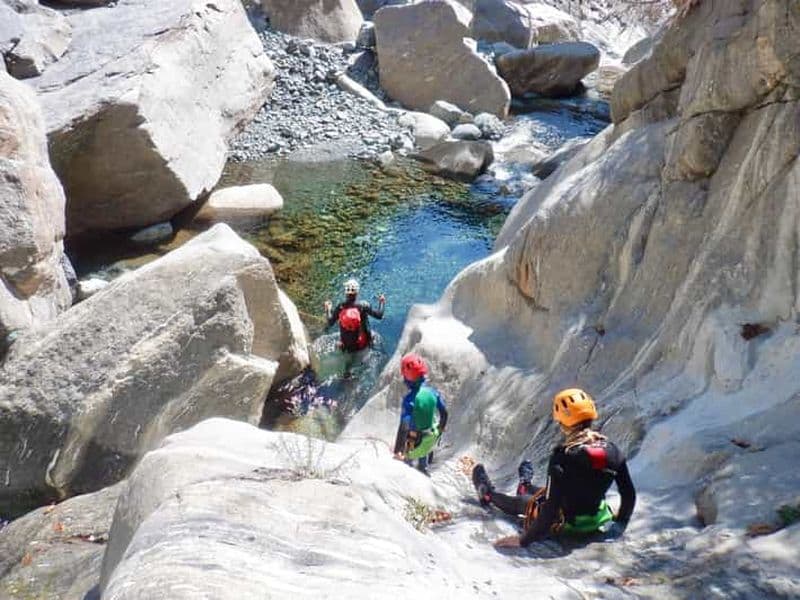 Champdepraz : Torrente Chalamy - Randonnée canyoning en famille